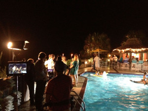 Filming at The Winds Resort