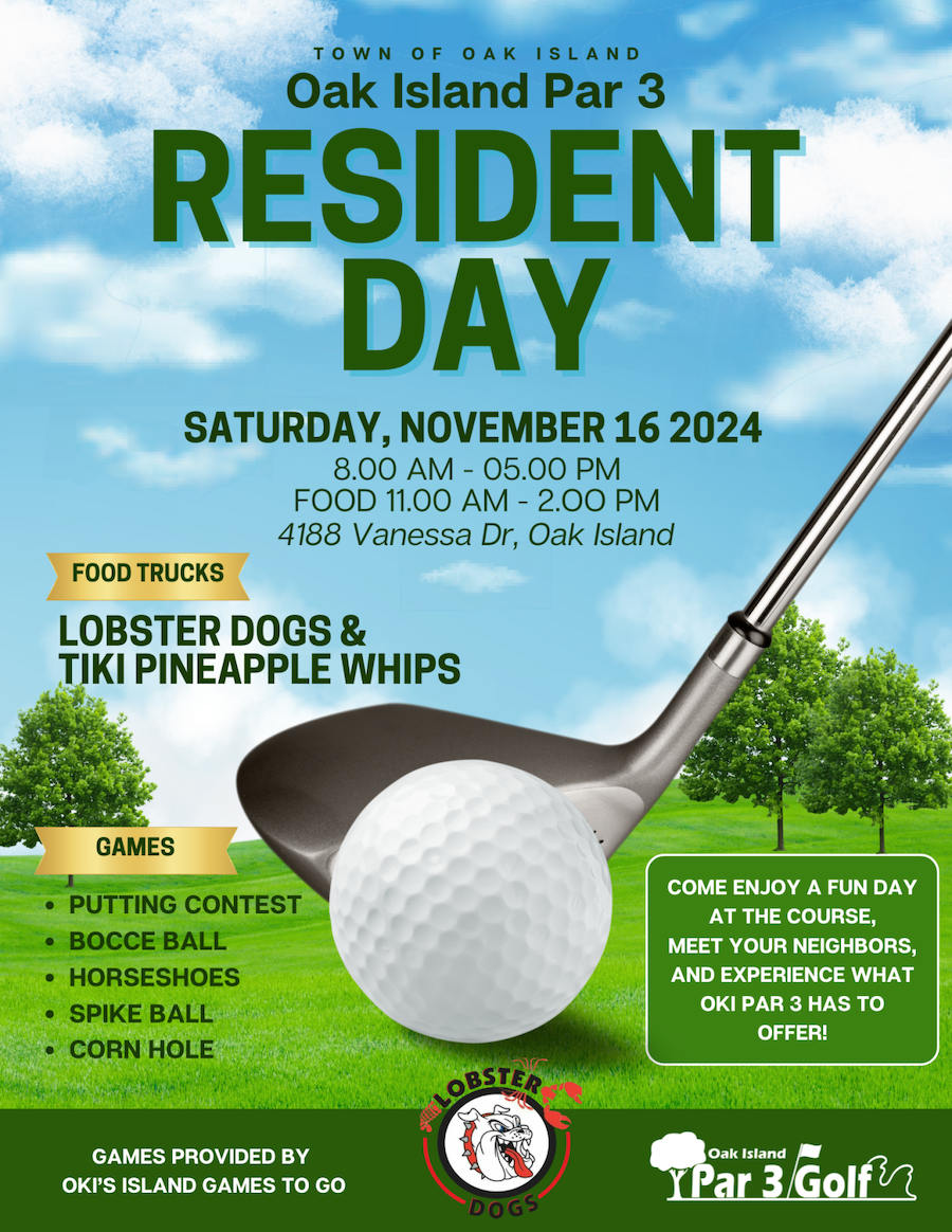 Oak Island Par 3: Resident Day 