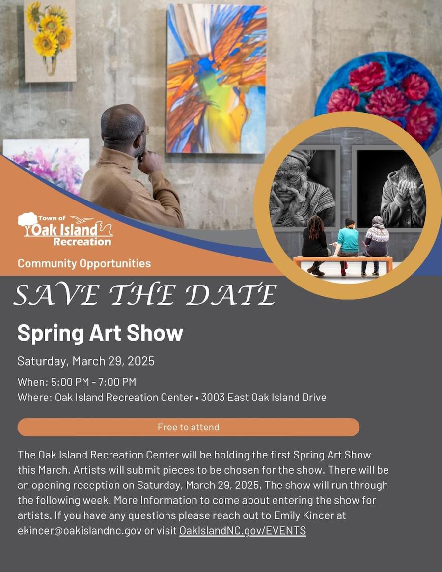 The Oak Island Spring Art Show